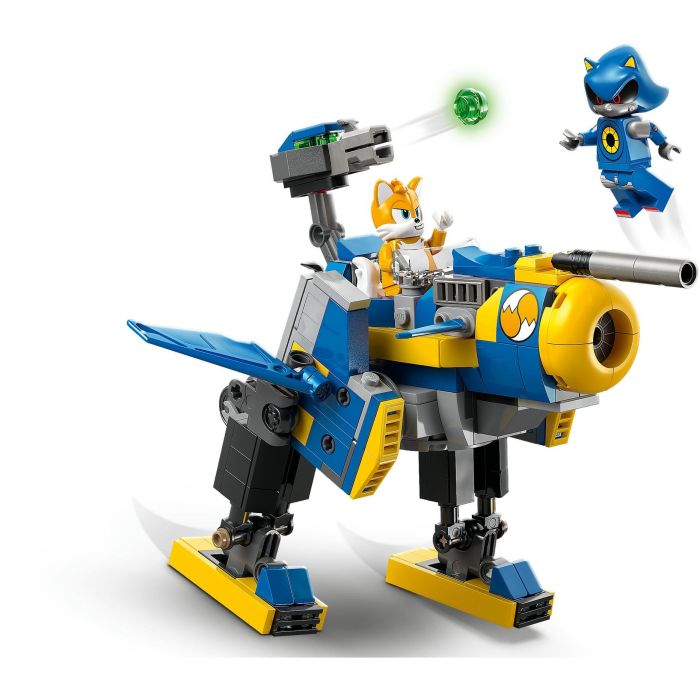 LEGO 77002 Ciclón vs. Metal Sonic Juguete Set de Construcción Sonic con Meca Articulado y Minifiguras Metal Sonic y Tails 3 LEGO 77002 Ciclón vs. Metal Sonic Juguete Set de Construcción Sonic con Meca Articulado y Minifiguras Metal Sonic y Tails 3