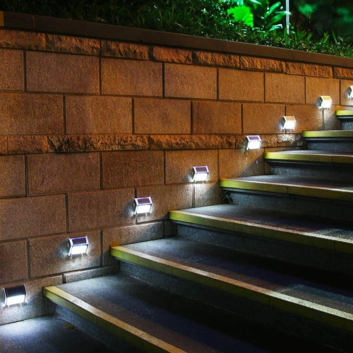 LUMISKY Pack de 2 focos de pared impermeables para exteriores - 3 LED 1 LUMISKY Pack de 2 focos de pared impermeables para exteriores - 3 LED 1