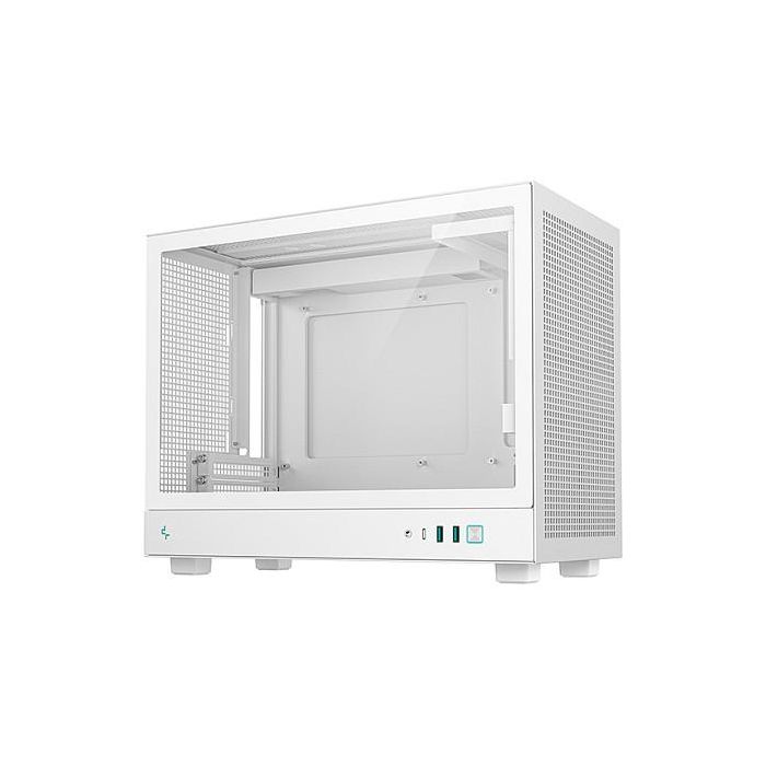 DeepCool CH160 PLUS White SFF PC con Vidrio Templado y Diseño Compacto, Blanco 3 DeepCool CH160 PLUS White SFF PC con Vidrio Templado y Diseño Compacto, Blanco 3