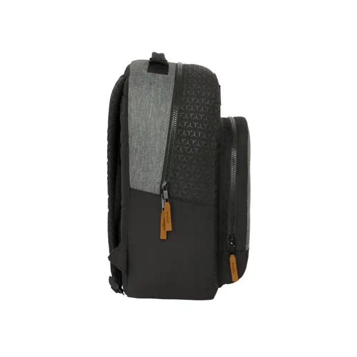 Mochila Escolar BlackFit8 Old school Negro Gris 32 x 42 x 15 cm 2