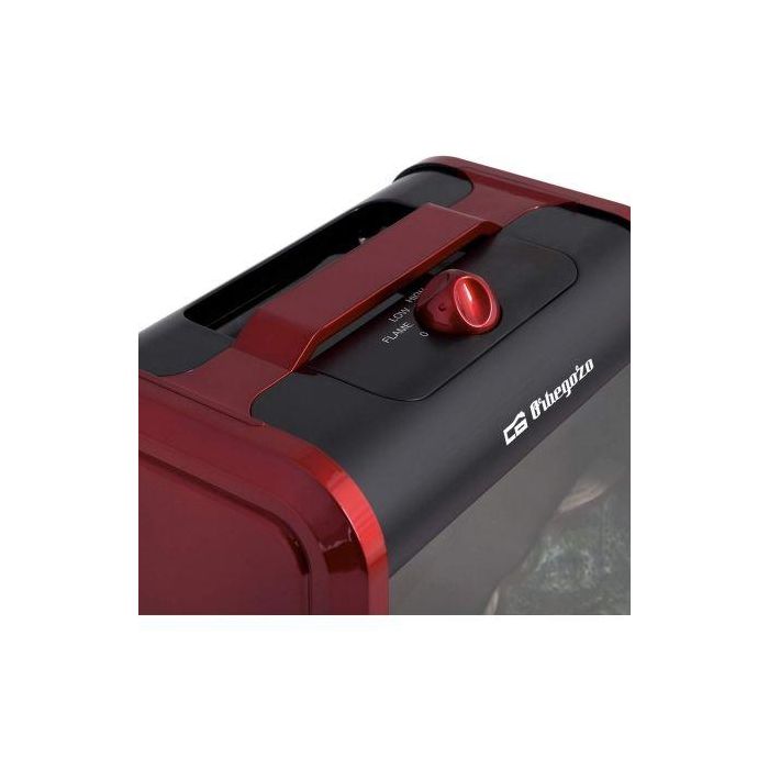 Orbegozo Chimenea Eléctrica CM 9015 2 Niveles de Potencia 750W-1500W Calefacción Hogar Decoración 1