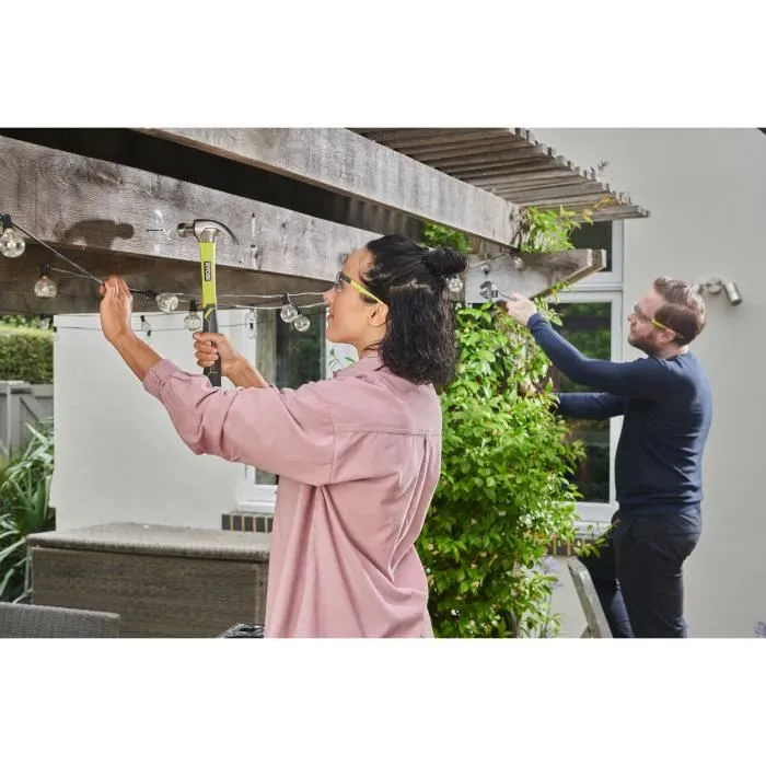 Ryobi RYO4892210222572 Martillo de Orejas Curva de Fibra de Vidrio 560g 4