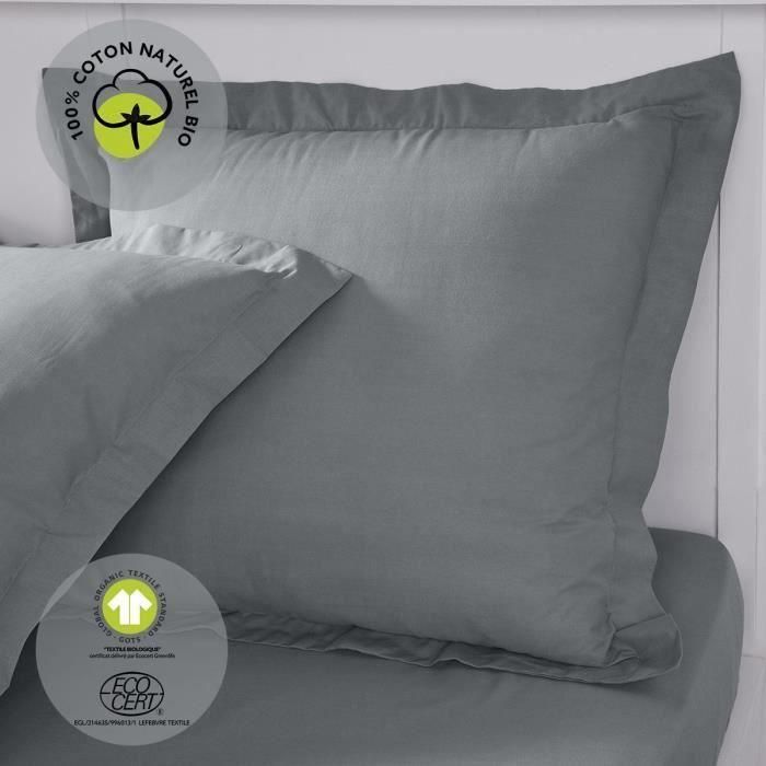 Today TOD3574643510549 Funda de almohada 63 x 63 cm Algodón orgánico Certificado GOTS Oeko-Tex Today TOD3574643510549 Funda de almohada 63 x 63 cm Algodón orgánico Certificado GOTS Oeko-Tex