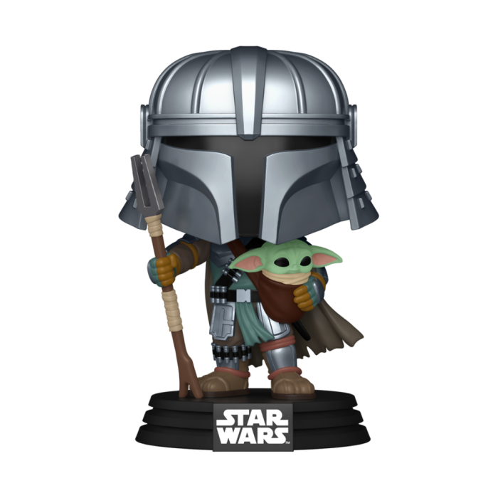 Figura POP Star Wars Impressions Mandalorian with Grogu Exclusive 1 Figura POP Star Wars Impressions Mandalorian with Grogu Exclusive 1
