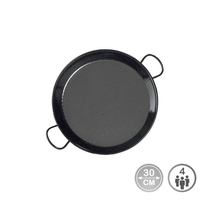 Vaello Paellera Tradicional Acero Esmaltado Ø30 cm para 4 Personas 0 Vaello Paellera Tradicional Acero Esmaltado Ø30 cm para 4 Personas 0
