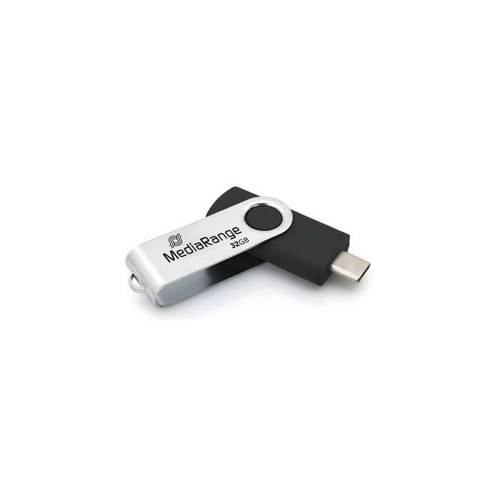 STICK MediaRange USB-Stick USB 3.2 Gen1 USB-C 32GB 0 STICK MediaRange USB-Stick USB 3.2 Gen1 USB-C 32GB 0