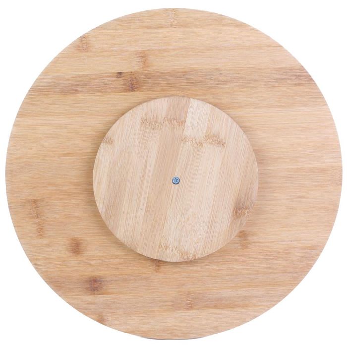 Cook Concept Fuente Giratoria Bambú 35 cm - Bandeja para Aperitivos y Platos 3