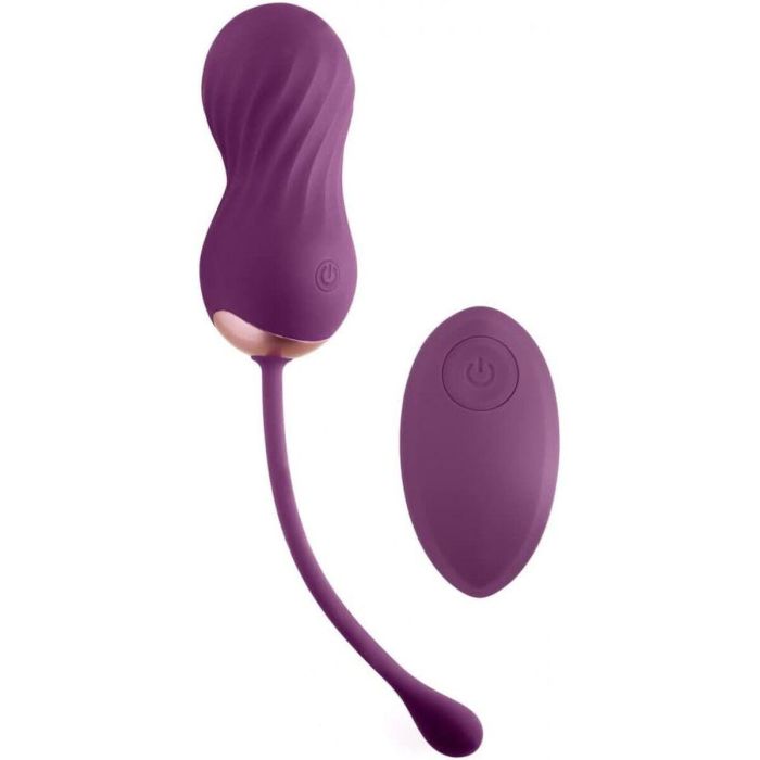 Bala Vibradora S Pleasures Morado Dorado 2