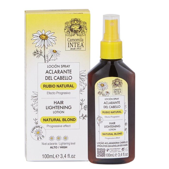 Camomila Intea Loción Cabello Rubio Natural con Camomila, Aclara Gradualmente, 100 ml 1