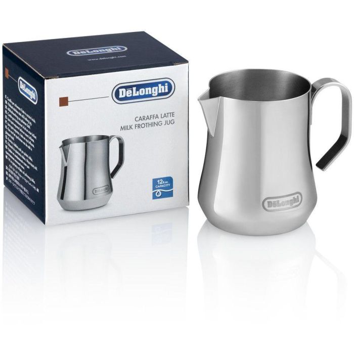 De'Longhi DLSC 060 Jarra de Leche de Acero Inoxidable - 350 ml