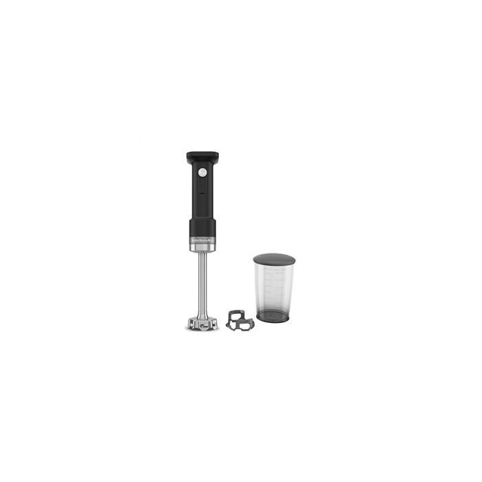 Kitchenaid Batidora de Mano Inalámbrica 12V, Negro Mate, sin Batería, con Vaso Medidor 700ml Kitchenaid Batidora de Mano Inalámbrica 12V, Negro Mate, sin Batería, con Vaso Medidor 700ml