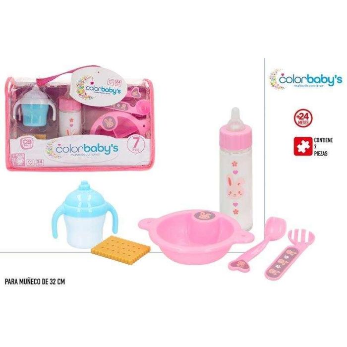 Bolso bebe con 6 accesorios. para muñeco 31 cm. - modelos surtidos 4 Bolso bebe con 6 accesorios. para muñeco 31 cm. - modelos surtidos 4