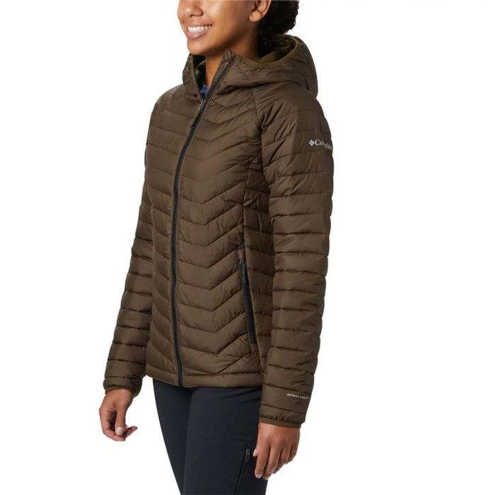 Chaqueta Deportiva para Mujer Columbia Powder Lite Oliva Chaqueta Deportiva para Mujer Columbia Powder Lite Oliva