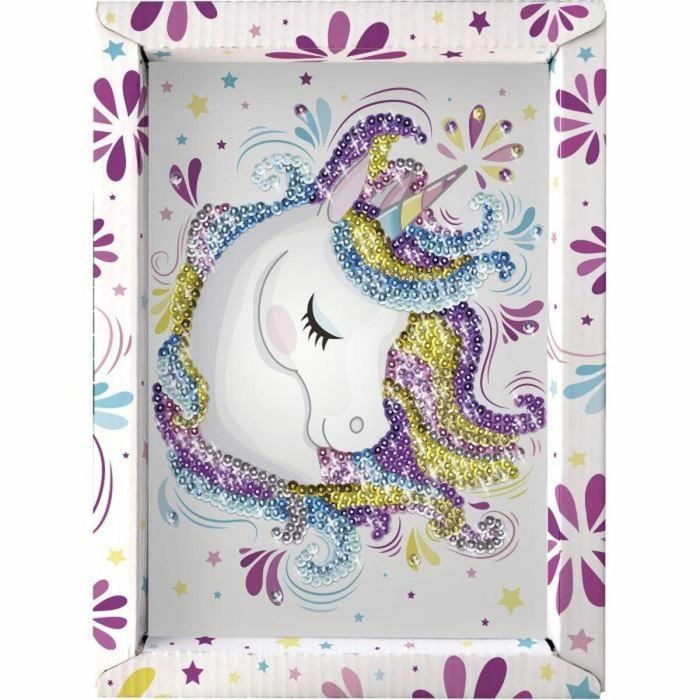 Lansay LAN3181860203248 Unicornio ilustración con lentejuelas 3 Lansay LAN3181860203248 Unicornio ilustración con lentejuelas 3