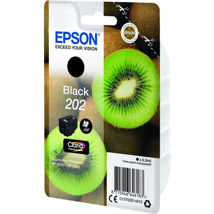 EPSON Singlepack NEGRO 202 Claria Premium Ink 2