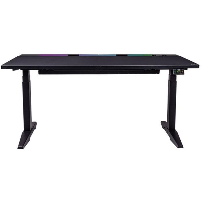 Thermaltake Escritorio Gaming G700 RGB, Ajuste Altura, LED Rojo/Verde/Azul, Tablero 160x88.7cm, Soporta 130kg 1 Thermaltake Escritorio Gaming G700 RGB, Ajuste Altura, LED Rojo/Verde/Azul, Tablero 160x88.7cm, Soporta 130kg 1