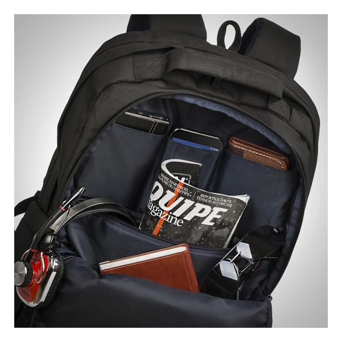 Rivacase 8460 Mochila para portátil de hasta 17 pulgadas, Negro, Poliéster 11