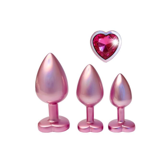 Plug Anal Dream Toys Gleaming Love Rosa 2 Plug Anal Dream Toys Gleaming Love Rosa 2
