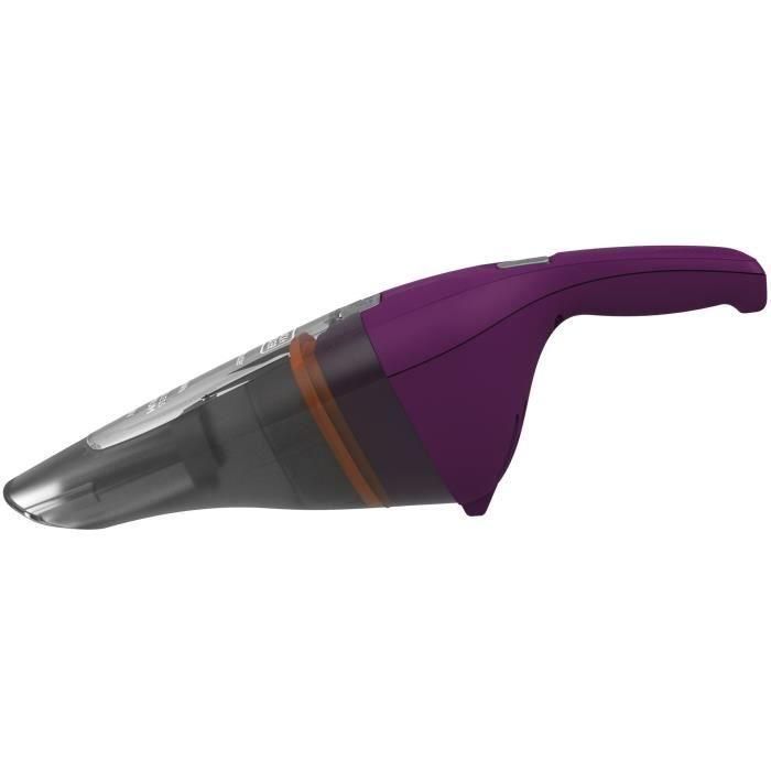 Aspirador de mano inalámbrico - BLACK & DECKER - NVC115W-QW - 8 AW - 3,6 V 1,5 Ah - Burdeos 2 Aspirador de mano inalámbrico - BLACK & DECKER - NVC115W-QW - 8 AW - 3,6 V 1,5 Ah - Burdeos 2