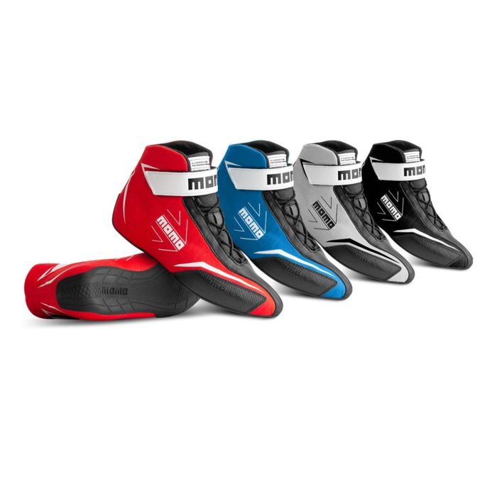 Momo MOMSCACOLBLU44F - Botines Corsa Lite Azules, Talla 44, FIA Momo MOMSCACOLBLU44F - Botines Corsa Lite Azules, Talla 44, FIA
