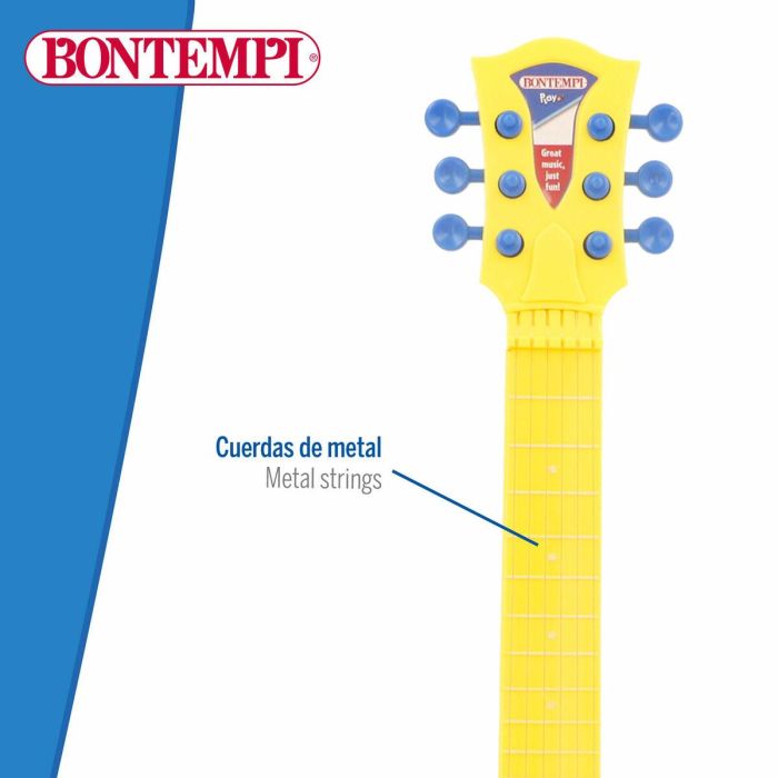 Guitarra Infantil Bontempi 20 x 56 x 4 cm (6 Unidades) 4 Guitarra Infantil Bontempi 20 x 56 x 4 cm (6 Unidades) 4