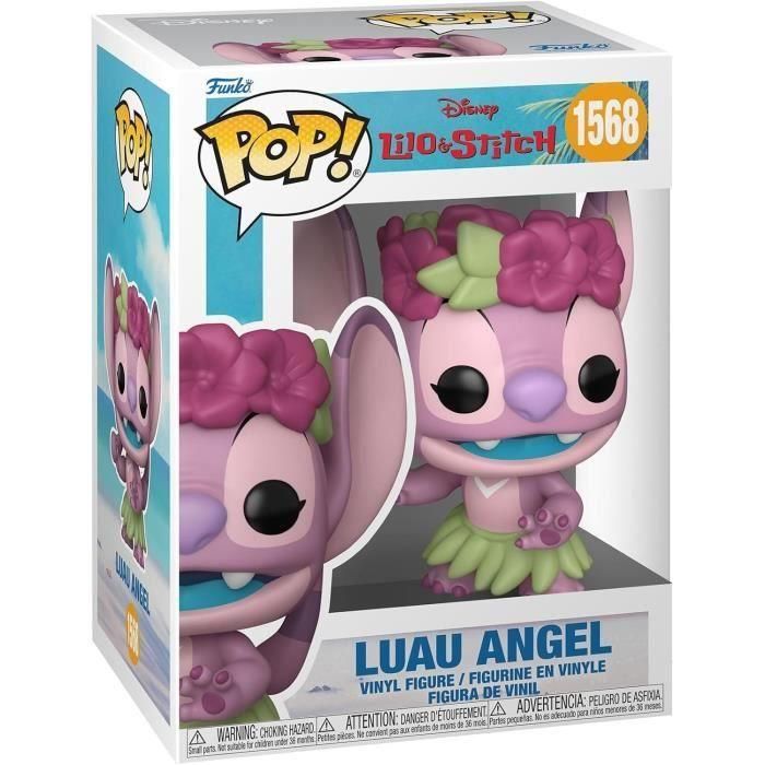 Funko POP Disney Lilo & Stitch Luau Angel - Figura de vinilo de 9cm 0 Funko POP Disney Lilo & Stitch Luau Angel - Figura de vinilo de 9cm 0
