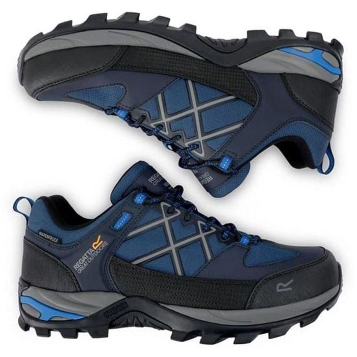 Zapatillas de Hombre para Caminar Regatta Samaris III Low Azul XL 2