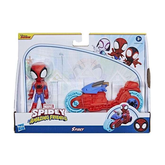 Figura spidey 10 cm con motocicleta - modelos surtidos 5