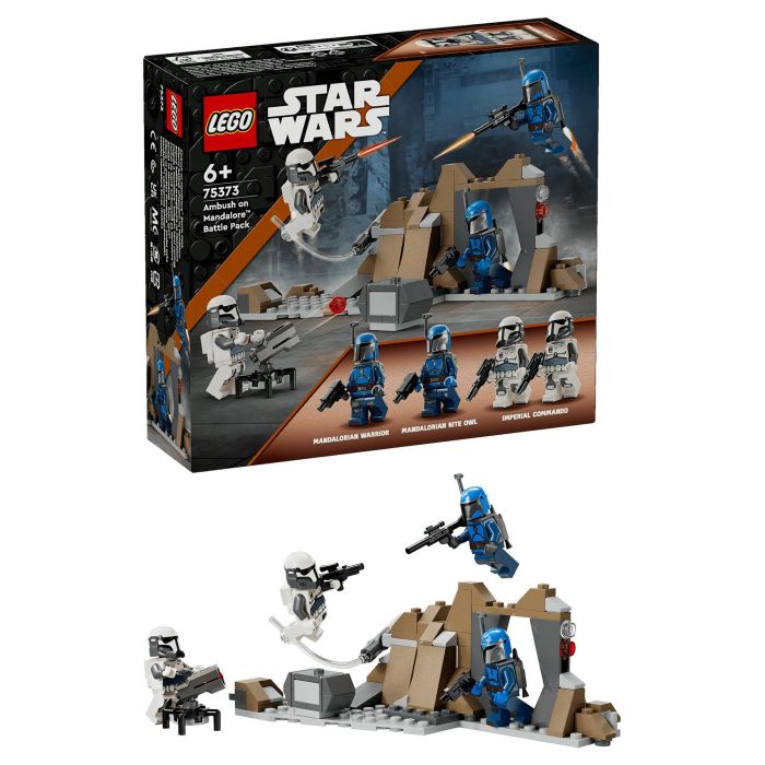 Lego Star Wars 75373 Pack Emboscada En Mandalore, Juguete Construible Para Niños +6 Años Con Minifiguras 6