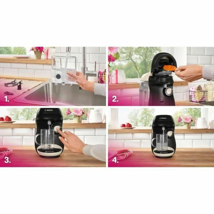 Cafetera multibebidas BOSCH TASSIMO T10 Happy Vanilla 1400 W 1