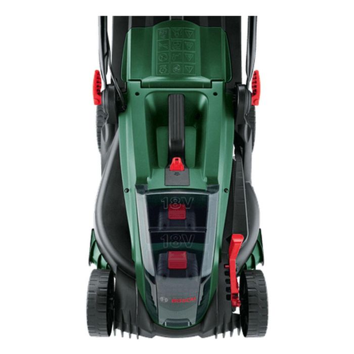 Bosch UniversalRotak 37-550 Cortacésped con 2 Baterías de 4 Ah y Cargador 1