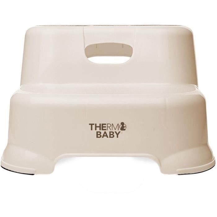 Taburete doble - THERMOBABY - A partir de 18 meses - Moka y sal marina 1 Taburete doble - THERMOBABY - A partir de 18 meses - Moka y sal marina 1