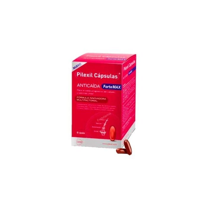 PILEXIL Cápsulas Anticaída Fortemax 60 Caps