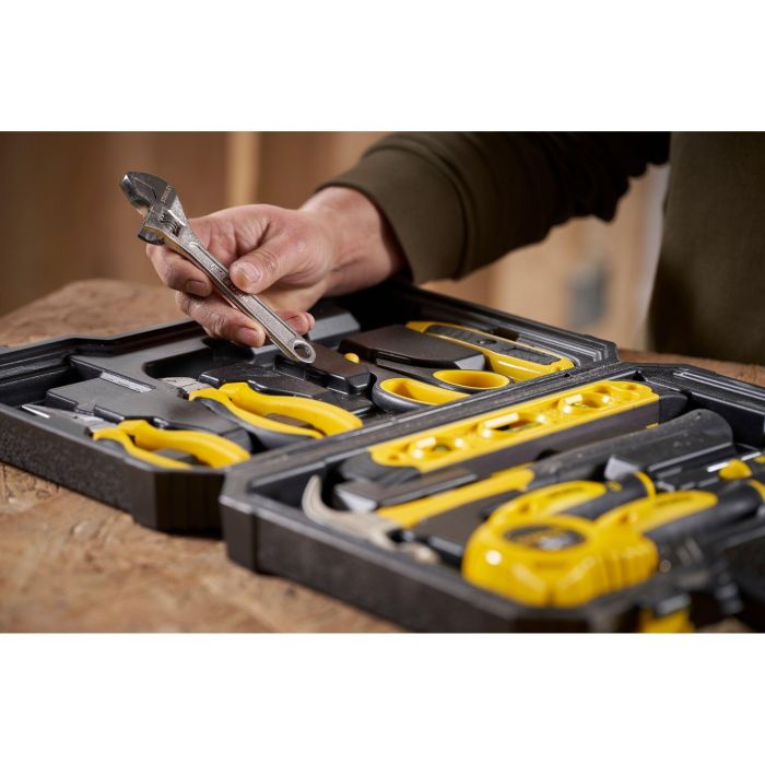 Kit de herramientas de 28 piezas - STANLEY - STHT78050-1 - Estuche de plástico - Negro y amarillo 5 Kit de herramientas de 28 piezas - STANLEY - STHT78050-1 - Estuche de plástico - Negro y amarillo 5