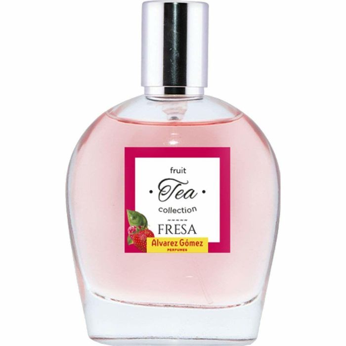 Alvarez Gomez FRUIT TEA COLLECTION FRESA Eau de Toilette - Colonia vaporizador para mujer, Fragancia de Fresa, 100 ml Alvarez Gomez FRUIT TEA COLLECTION FRESA Eau de Toilette - Colonia vaporizador para mujer, Fragancia de Fresa, 100 ml