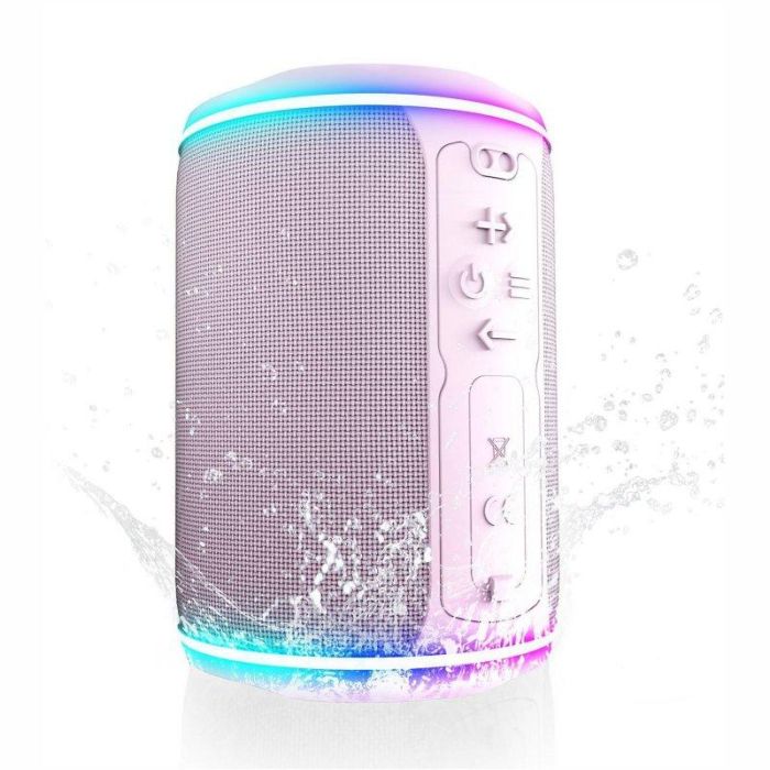 Energy Sistem Altavoz Urban Box Supernova 454945 - 16W, RGB, Bluetooth 5.1, Resistente a Salpicaduras IPX4, Portátil, Rosa 2