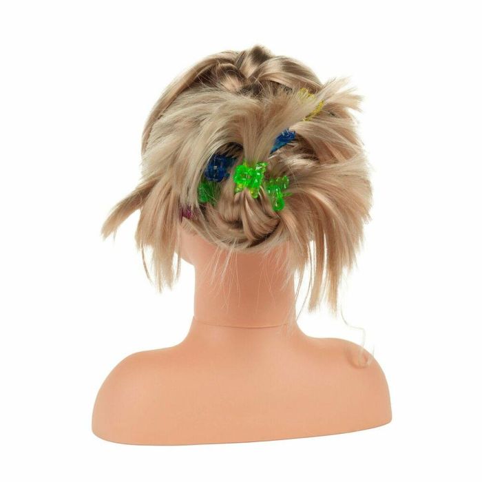 Klein Princess Coralie Cabeza de Peinado y Maquillaje con Accesorios - Pelo Lavable y Estilizable, 33cm 1