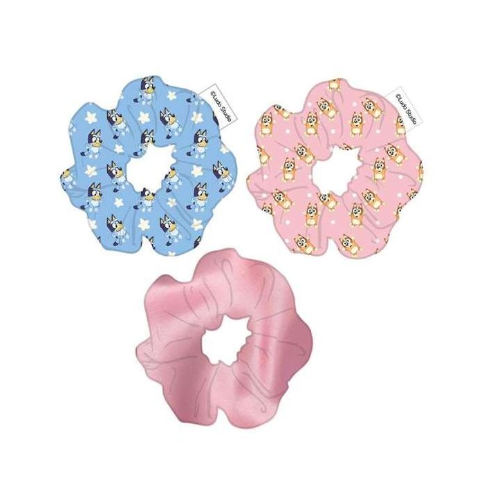 Accesorios pelo coletero de tela 3 piezas bluey 8.9 x 13.5 x 3.0 cm 1 Accesorios pelo coletero de tela 3 piezas bluey 8.9 x 13.5 x 3.0 cm 1