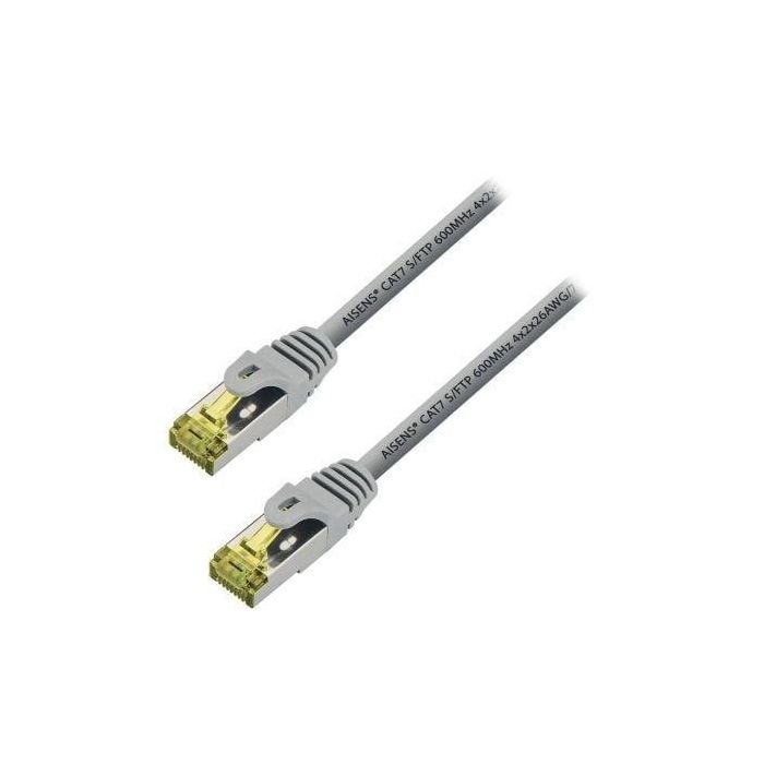Aisens Cable de Red RJ45 Cat.7 S-FTP 600MHz 50cm Gris - Compatible con 10Gbit/s, LSZH, AWG26 Aisens Cable de Red RJ45 Cat.7 S-FTP 600MHz 50cm Gris - Compatible con 10Gbit/s, LSZH, AWG26