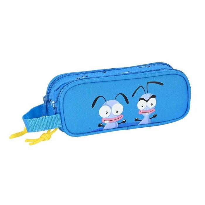 Estuche Escolar El Hormiguero Azul (21 x 8 x 6 cm) Estuche Escolar El Hormiguero Azul (21 x 8 x 6 cm)