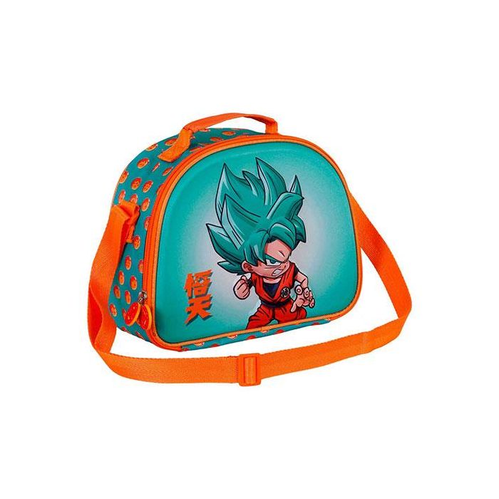 KARACTERMANIA Bolsa Portameriendas 3D Dragon Ball Z Blue con Relieve Frontal y Correa Ajustable para Niños 2 KARACTERMANIA Bolsa Portameriendas 3D Dragon Ball Z Blue con Relieve Frontal y Correa Ajustable para Niños 2