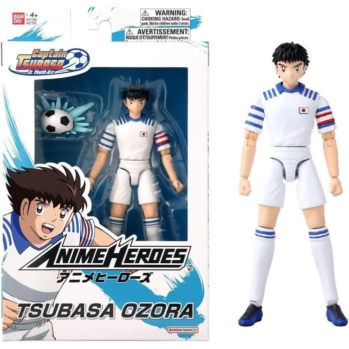 BANDAI - Anime Heroes - Capitán Tsubasa - Figura Anime Heroes 17 cm - Tsubasa Ozora - 37791 BANDAI - Anime Heroes - Capitán Tsubasa - Figura Anime Heroes 17 cm - Tsubasa Ozora - 37791