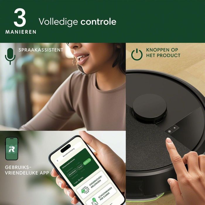 Robot aspirador - IROBOT - Roomba 105 Combo - 2h - 7000 Pa - 400 ml - Negro 7 Robot aspirador - IROBOT - Roomba 105 Combo - 2h - 7000 Pa - 400 ml - Negro 7