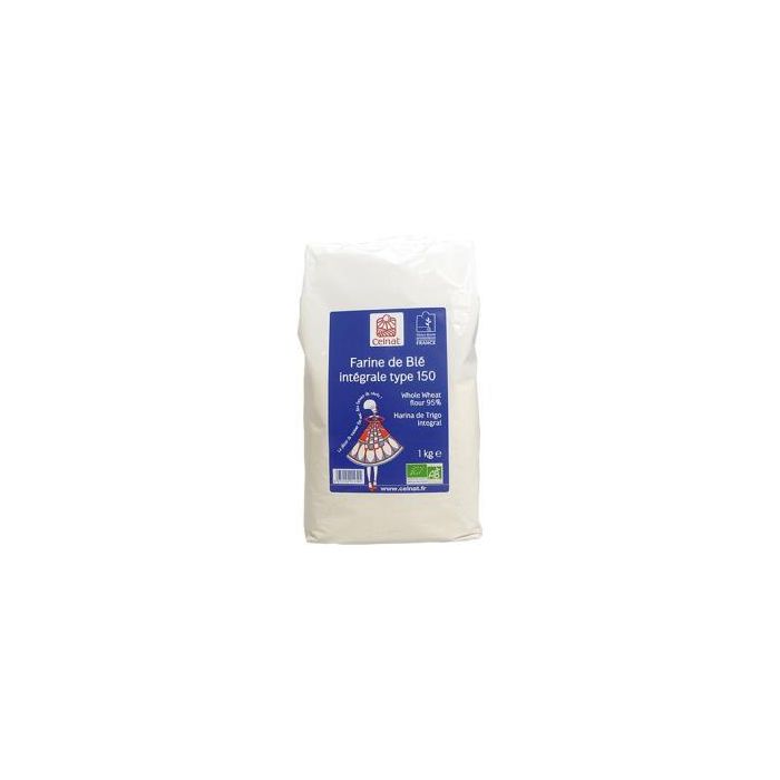 Harina De Trigo Integral T150 1Kg. Bio