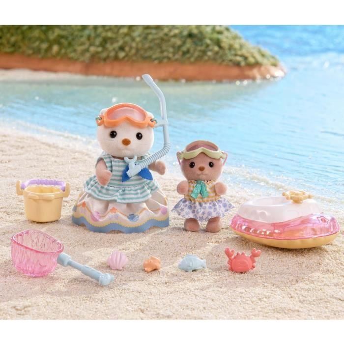 Las hermanas nutrias marinas - SYLVANIAN FAMILIES - 5804 5