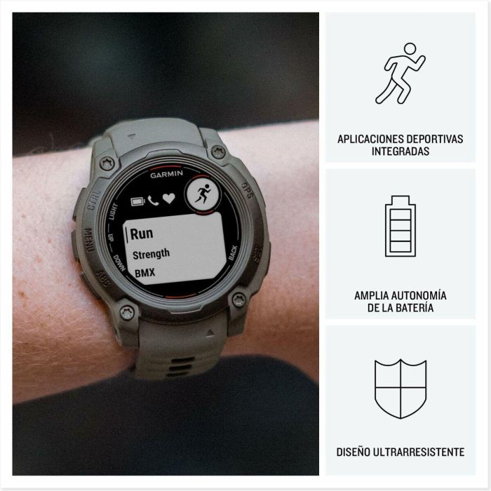 Garmin Instinct E 2,18 cm (0.86") MIP 40 mm Digital 166 x 166 Pixeles Negro GPS (satélite) 18 Garmin Instinct E 2,18 cm (0.86") MIP 40 mm Digital 166 x 166 Pixeles Negro GPS (satélite) 18