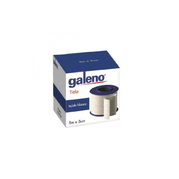 Galeno Esparadrapo Tela Pro Blanco 5 m x 5 cm