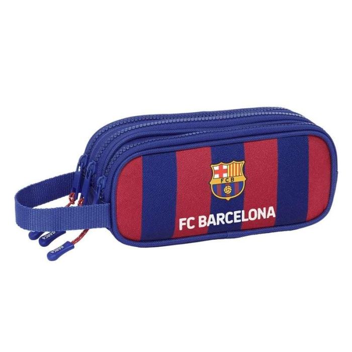Bolso Escolar Portatodo Safta Triple F.C. Barcelona 85x210x70 mm Bolso Escolar Portatodo Safta Triple F.C. Barcelona 85x210x70 mm