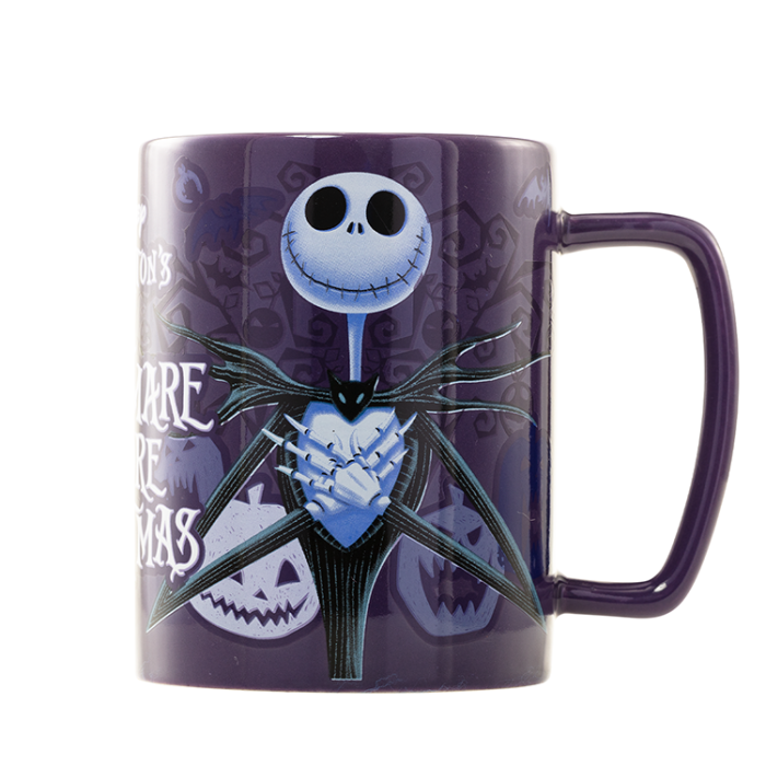 Taza funda de peluche Jack Pesadilla Antes de Navidad Disney 440ml 2
