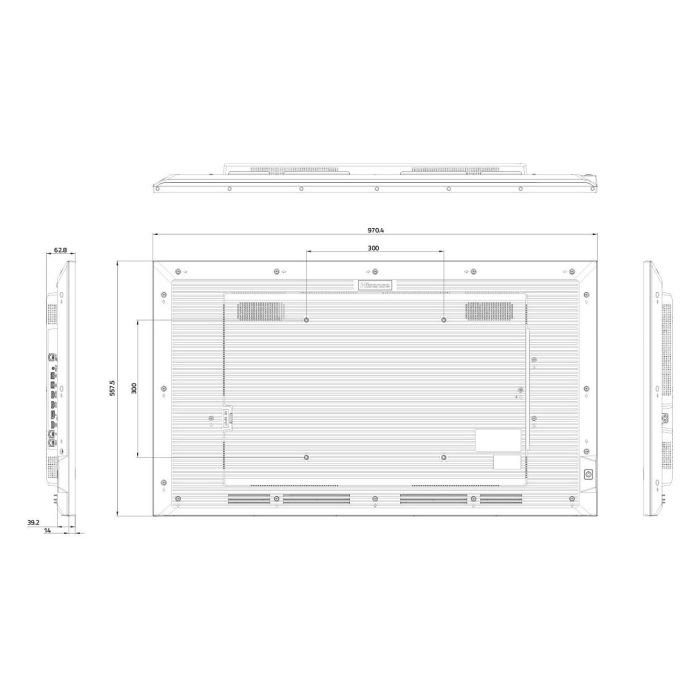 Hisense 43DM66D Pizarra Digital Signage 43" 4K UHD IPS 3840x2160 24/7 Operación Continua, Android 11, WiFi, Negro 6 Hisense 43DM66D Pizarra Digital Signage 43" 4K UHD IPS 3840x2160 24/7 Operación Continua, Android 11, WiFi, Negro 6